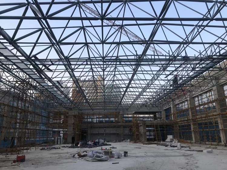 金山福州第一附属小学体育馆网架